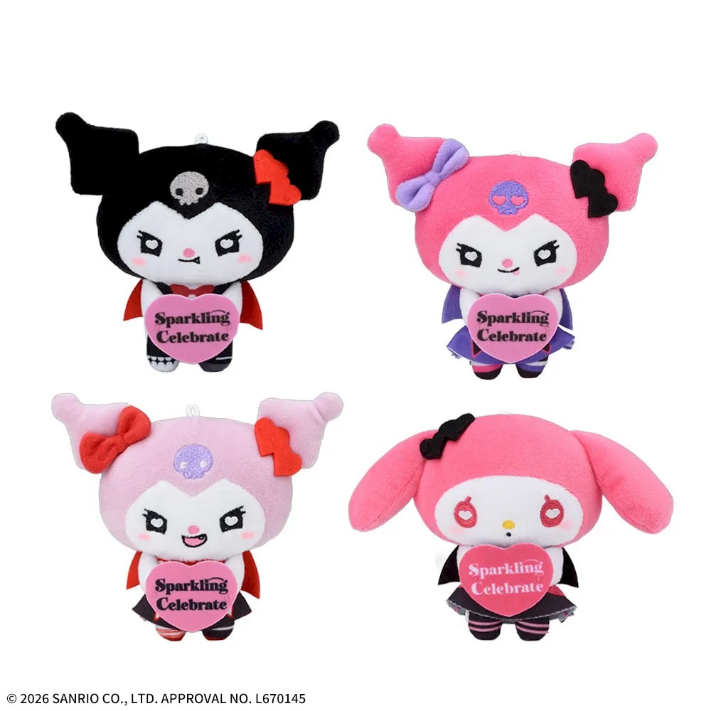 ゆるかわ サンリオキャラクターズ マスコット‐クロミ・マイメロディ‐ Sparkling Celebrateのプライズ画像