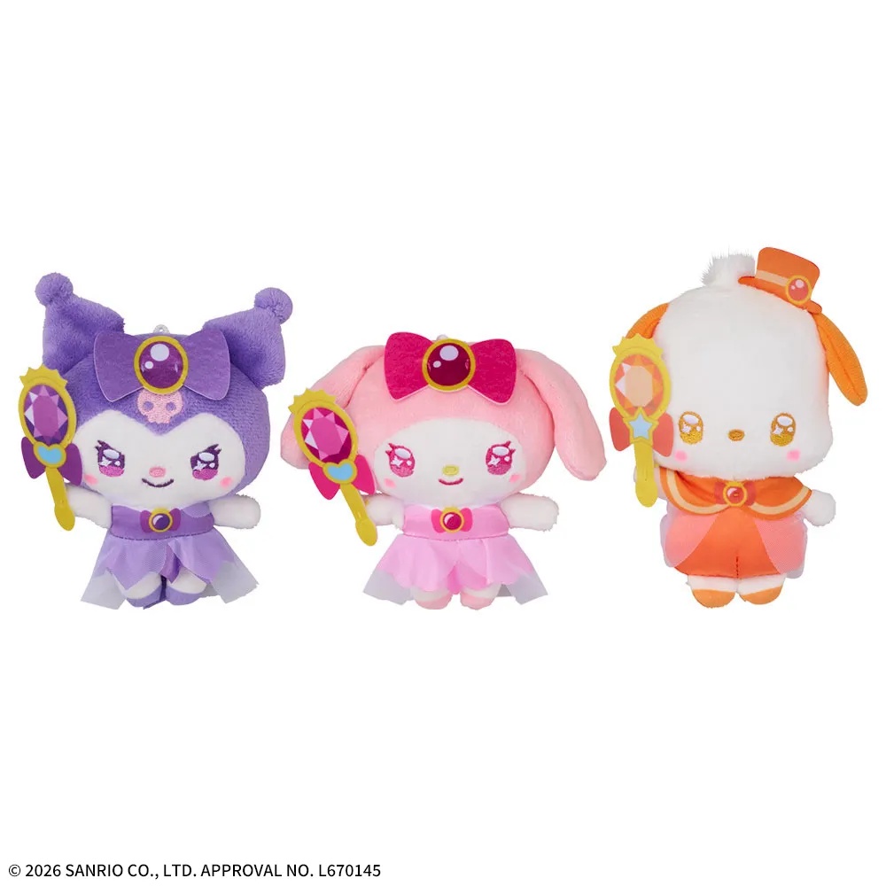 ゆるかわ サンリオキャラクターズ マスコット キラメク✦️マジカルVol.2のプライズ画像