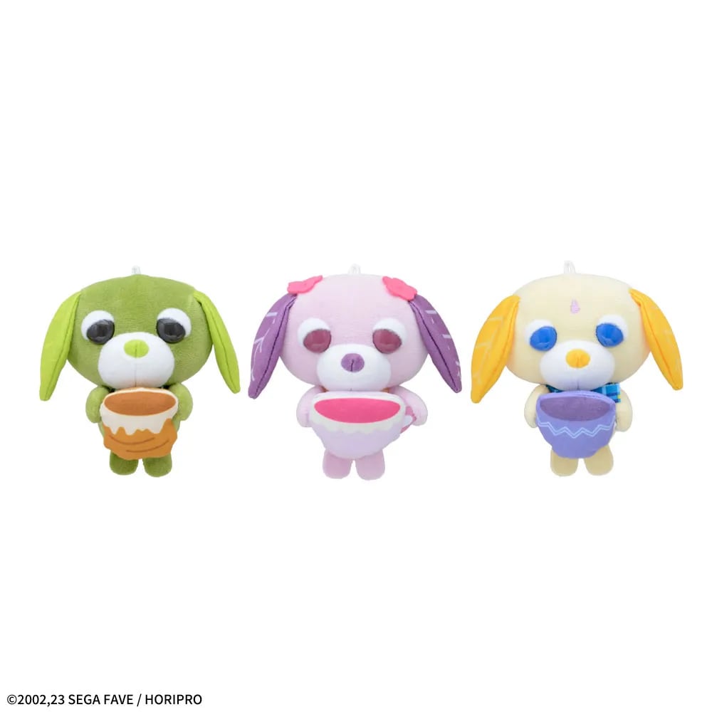 お茶犬 ひっかけマスコットのプライズ画像