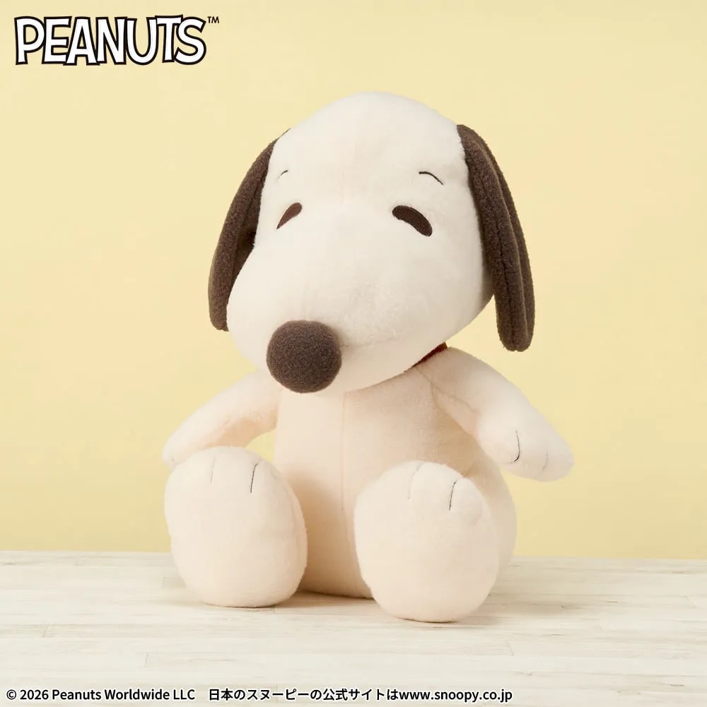 SNOOPY™ グランデぬいぐるみ ニュートラルカラーVer.のプライズ画像