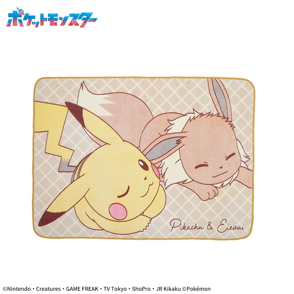 ポケットモンスター プラチナムザッカfuwa&hugブランケット～ピカチュウ&イーブイ～Vol.2のプライズ画像