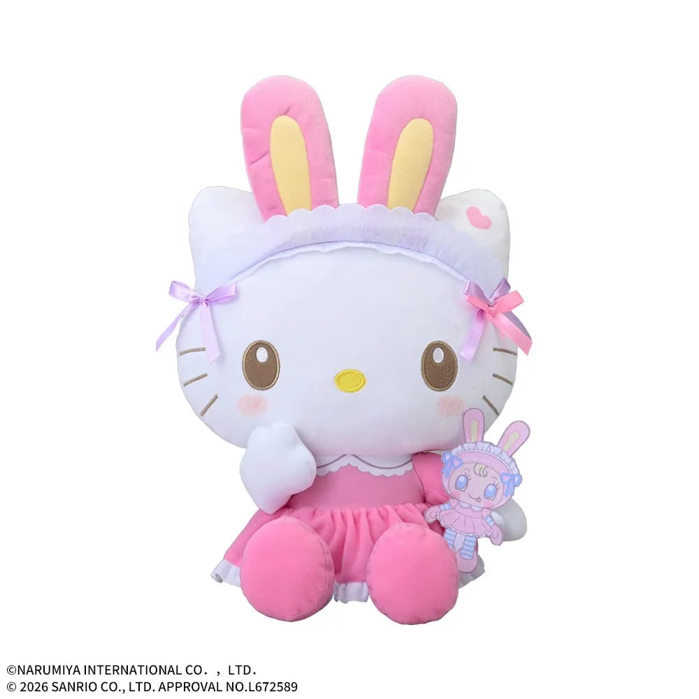 mezzo piano×サンリオキャラクターズ Lぬいぐるみ‐ハローキティ‐のプライズ画像