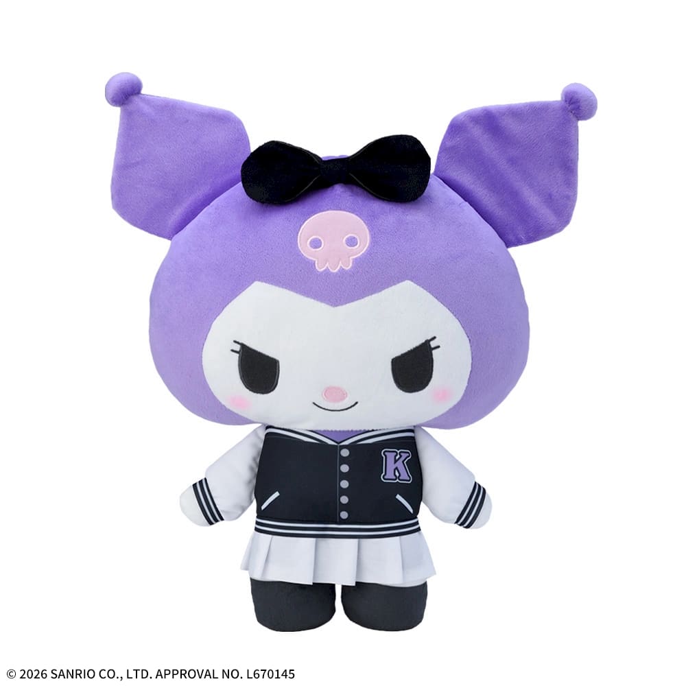 ゆるかわ サンリオキャラクターズ Lぬいぐるみ‐クロミ‐ スタジャンのプライズ画像