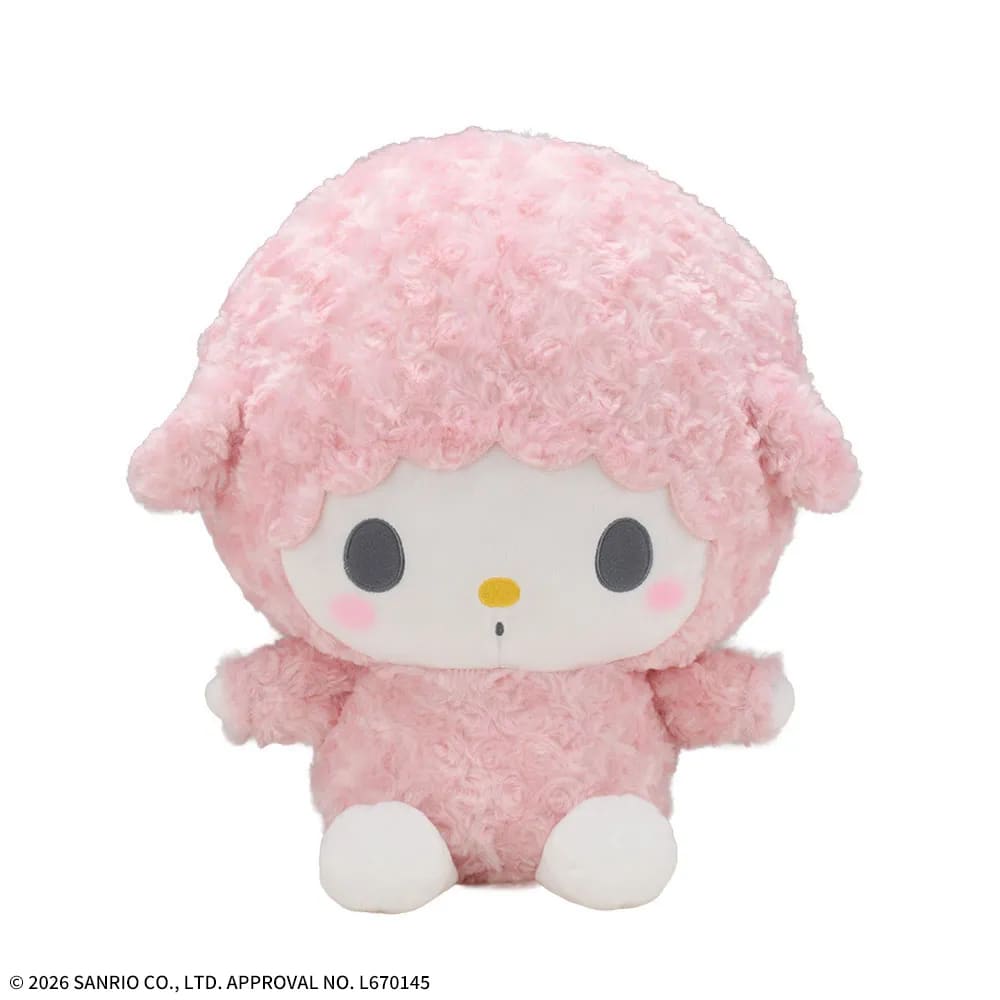 ゆるかわ サンリオキャラクターズ LLぬいぐるみ‐マイスウィートピアノ‐ ローズボアVer.のプライズ画像