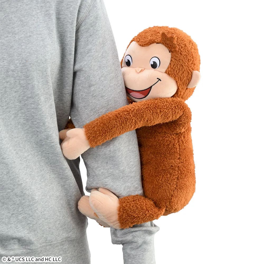 おさるのジョージ LLぬいぐるみ だきつきのプライズ画像