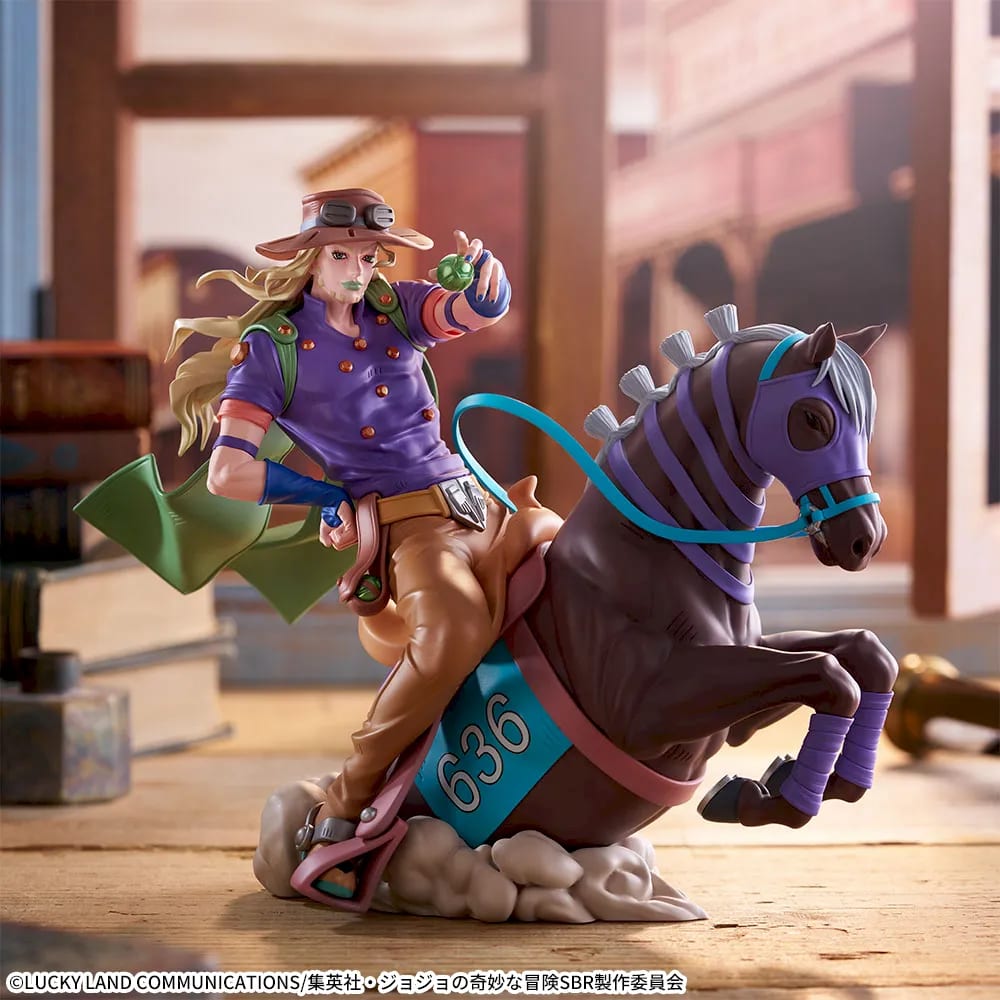 アニメ『スティール・ボール・ラン ジョジョの奇妙な冒険』 XrossLinkMAX フィギュア‐ジャイロ・ツェペリ‐のプライズ画像
