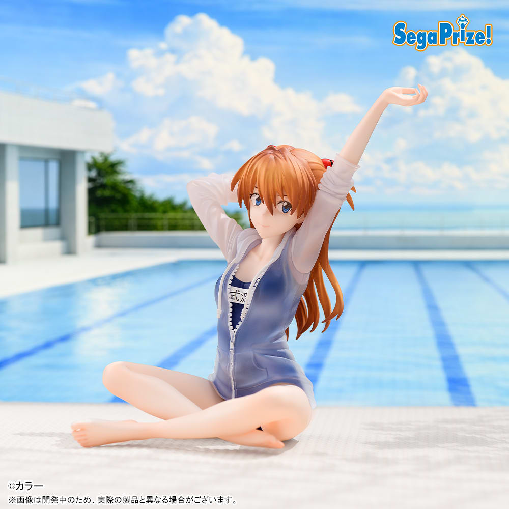 ヱヴァンゲリヲン新劇場版 Yumemirize ‐式波・アスカ・ラングレー‐スクール水着Ver.のプライズ画像