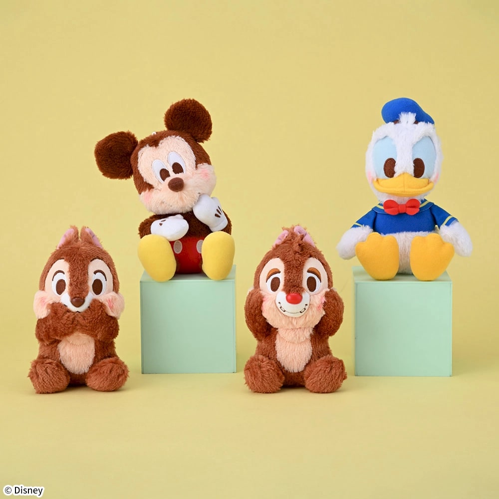 ミッキー&フレンズ 赤いほっぺ ぬいぐるみ ピュアキラVer.のプライズ画像