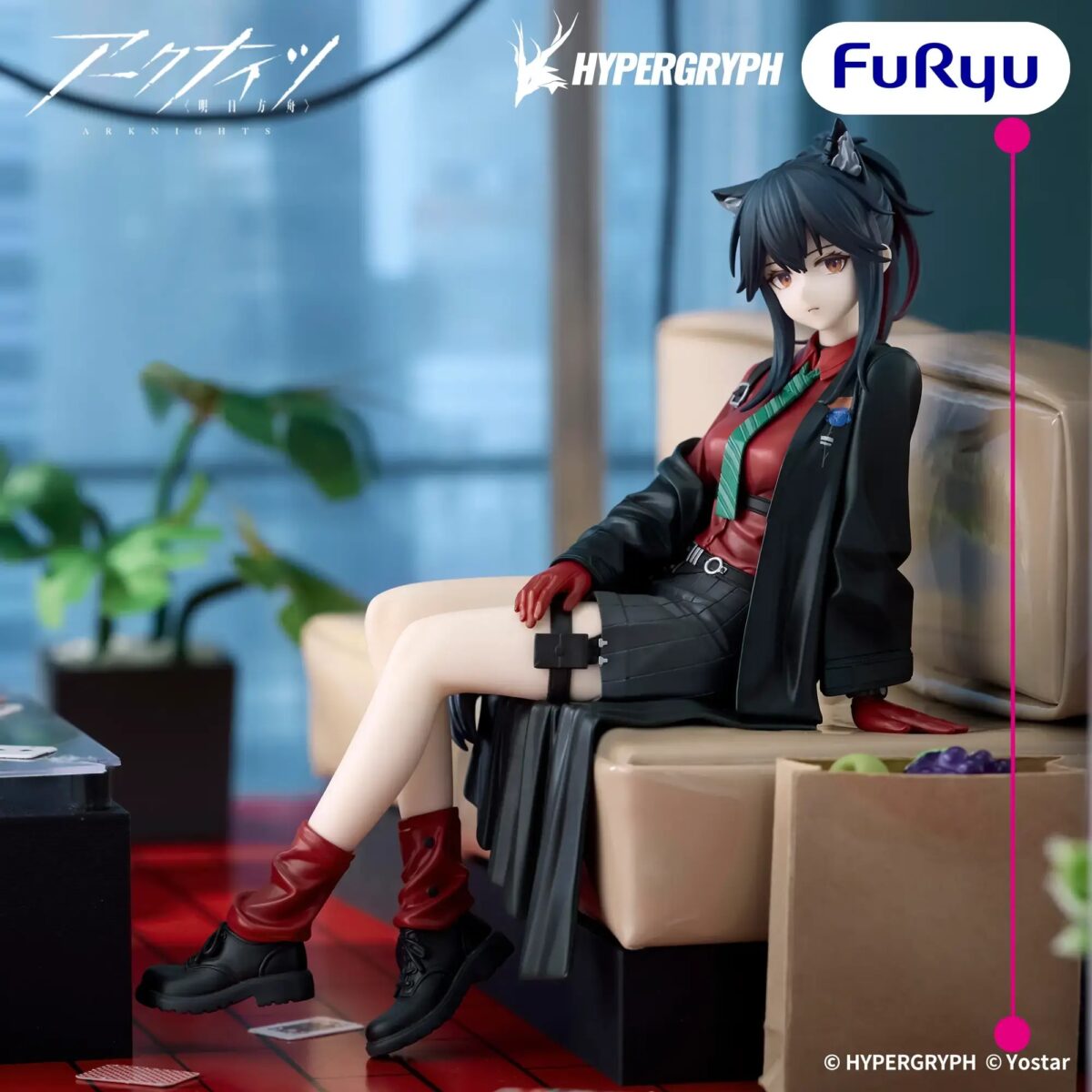 アークナイツ ぬーどるストッパーフィギュアーテキサス・意志ver.ーのプライズ画像