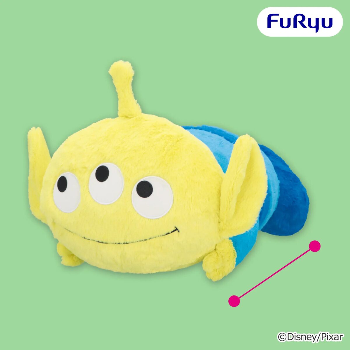 エイリアン ほおづえ 超BIGぬいぐるみのプライズ画像