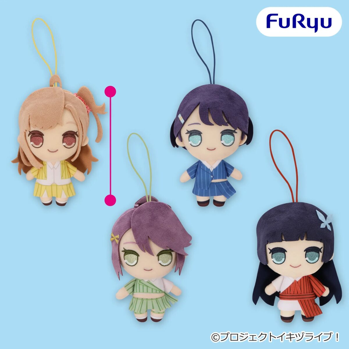 イキヅライブ！LOVELIVE! BLUEBIRD きゅるまるぬいぐるみ①のプライズ画像