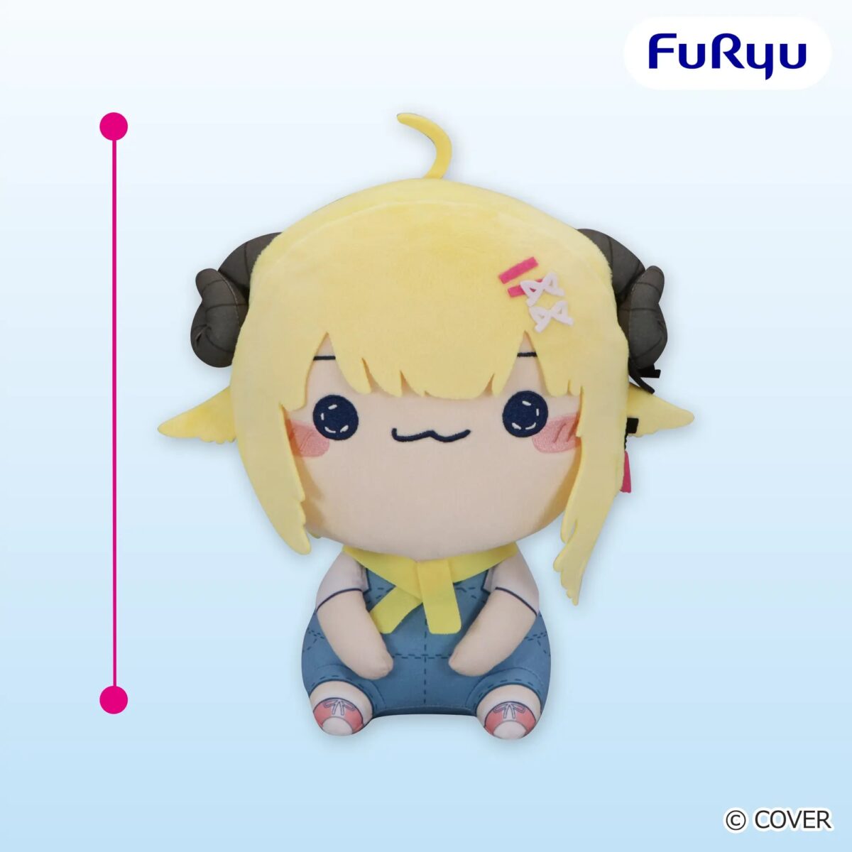 ホロライブプロダクション もちぴこBIGぬいぐるみー角巻わためーのプライズ画像