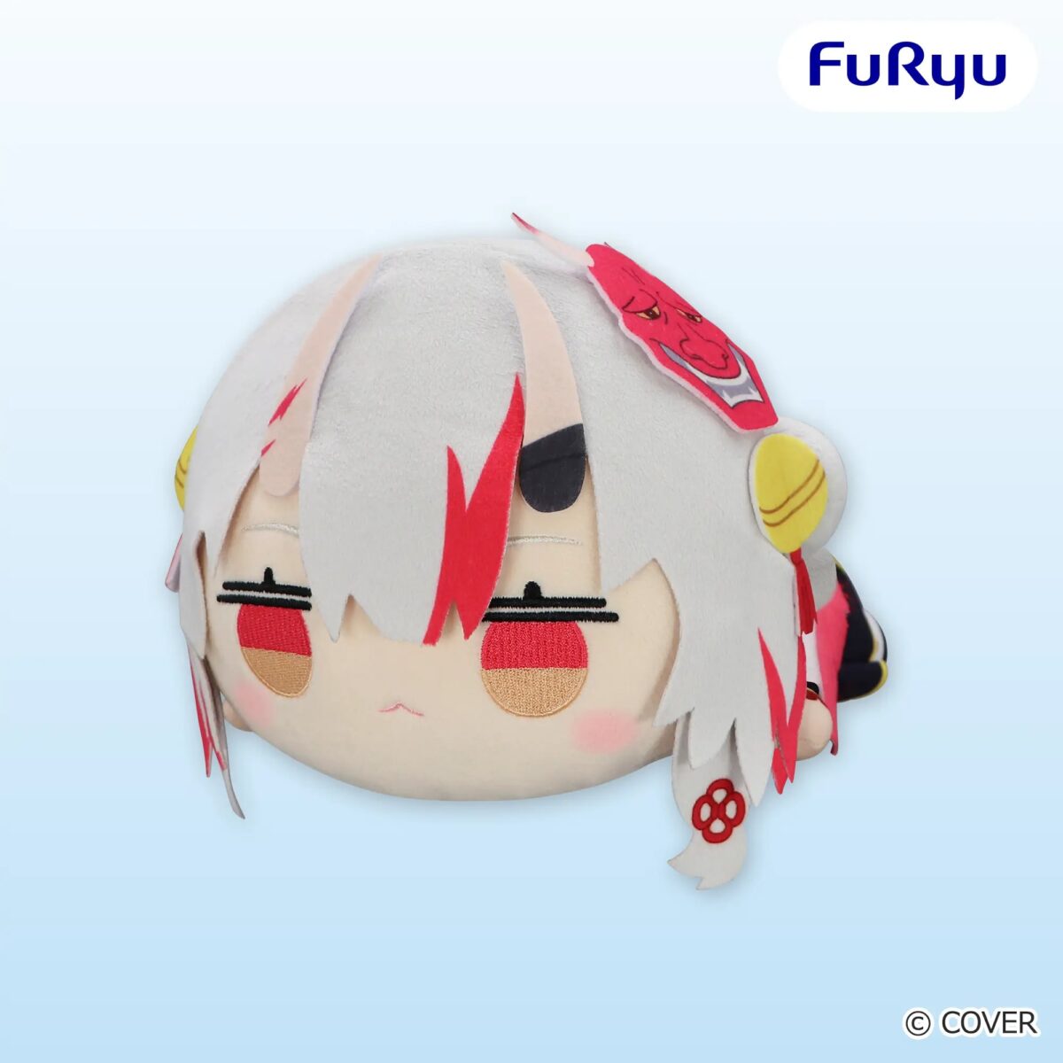 ホロライブプロダクション 寝そべりぬいぐるみー百鬼あやめーのプライズ画像