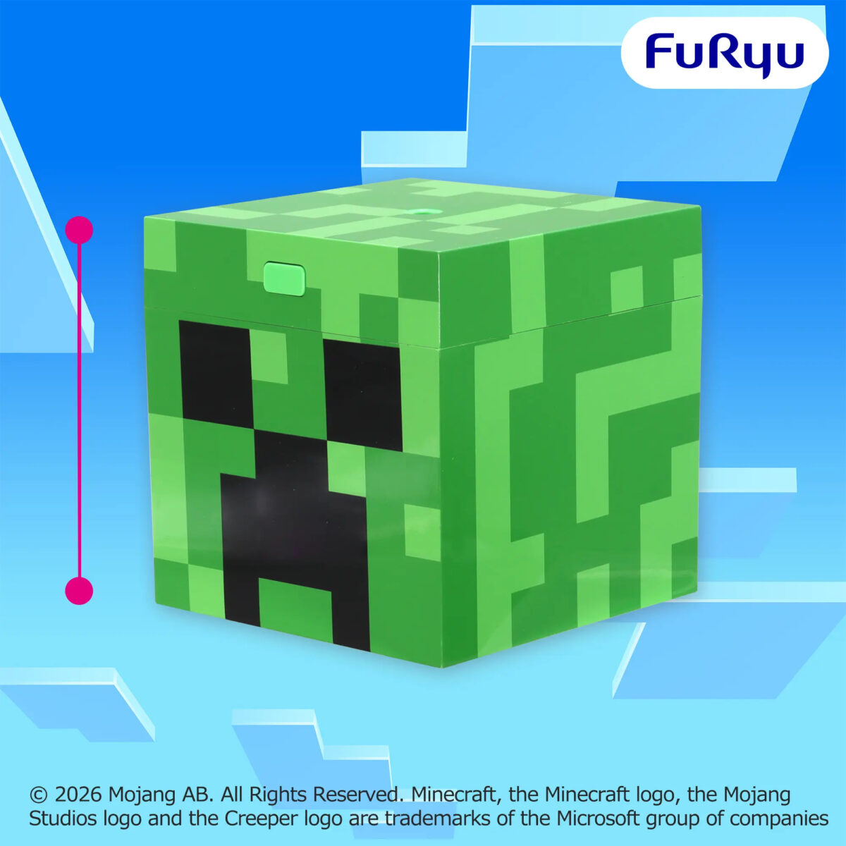 マインクラフト 加湿器：クリーパーのプライズ画像