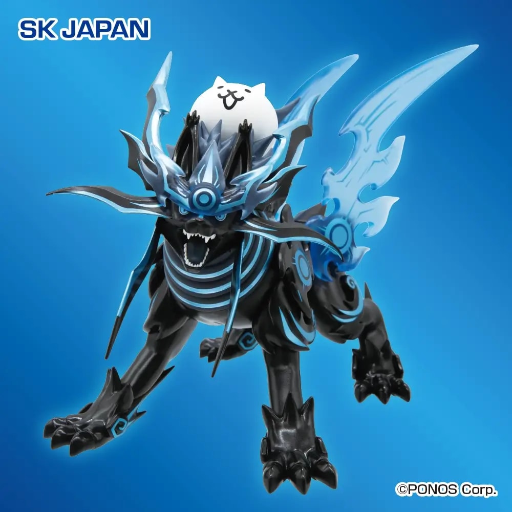にゃんこ大戦争 皇獣ガオウダーク魂クラフトフィギュア(メタリック)のプライズ画像