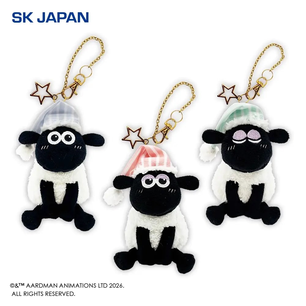 ひつじのショーン BS SheepDreamsチェーン付きマスコットのプライズ画像
