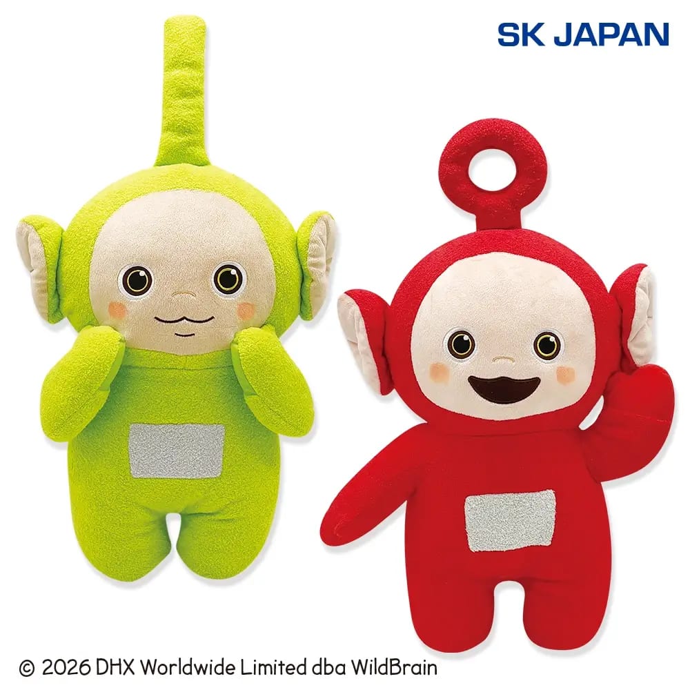 テレタビーズ デフォルメいろんな顔BIGぬいぐるみ(ディプシー／ポー)のプライズ画像