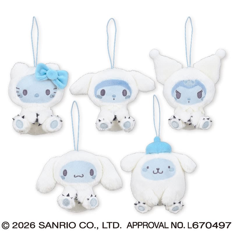 サンリオキャラクターズ イエティちょいデカマスコットのプライズ画像
