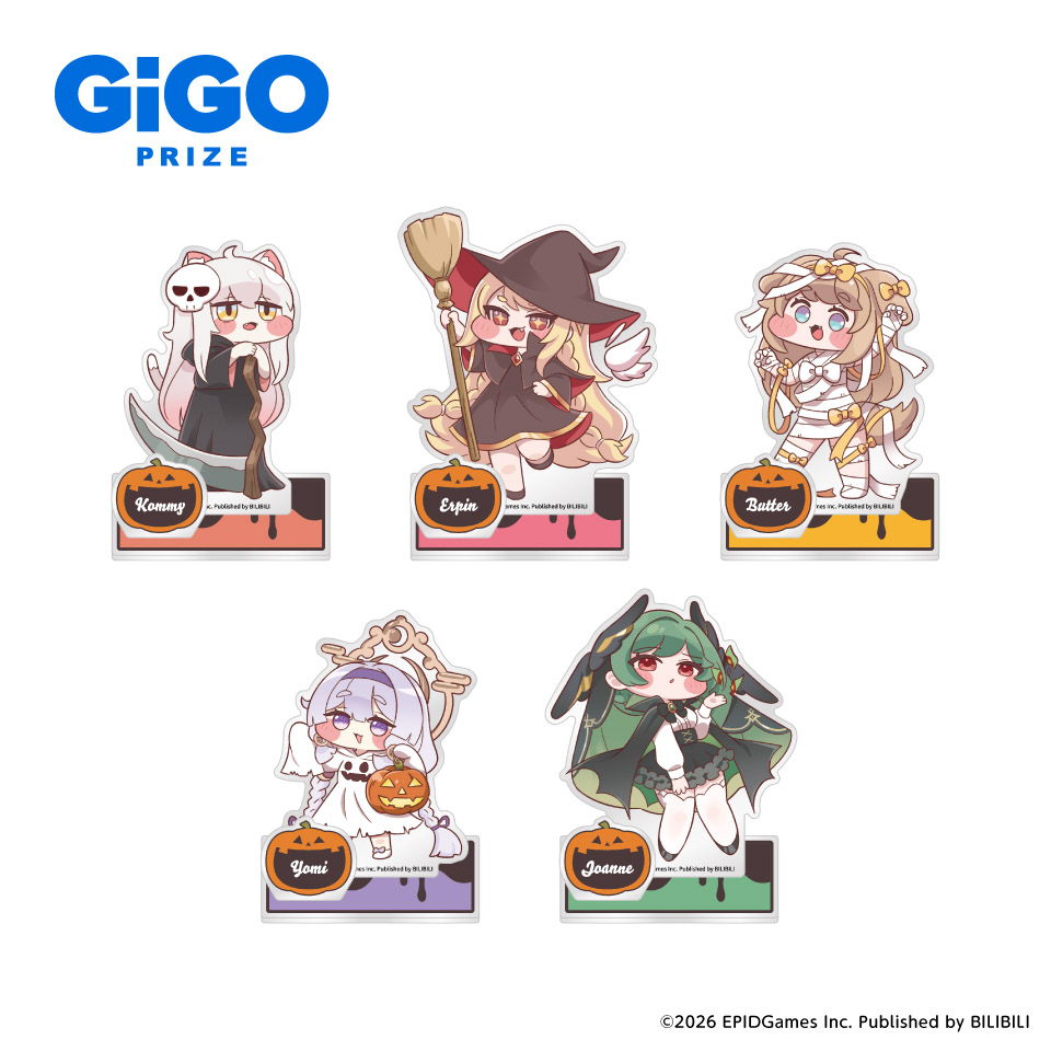 トリッカル×GiGO ジオラマアクリルスタンドのプライズ画像
