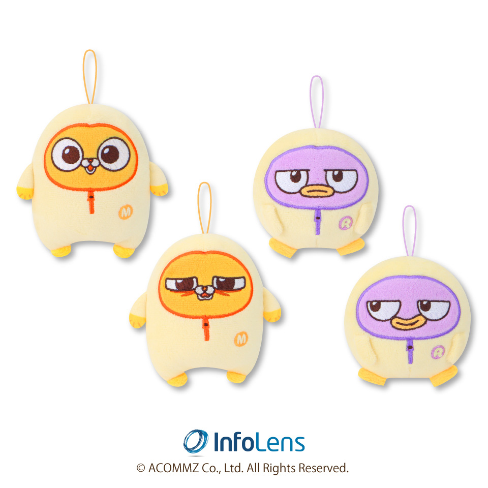 マカとロニ マスコットぬいぐるみのプライズ画像
