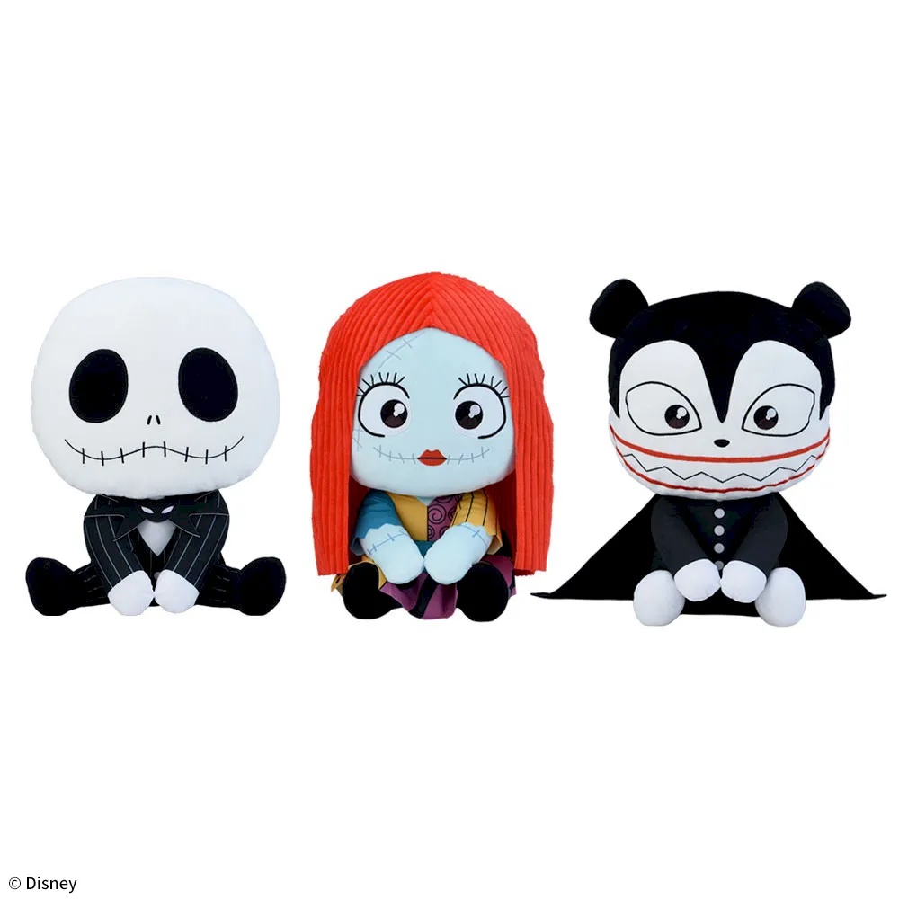 ジャック・スケリントン&サリー&ヴァンパイア・テディ うるりぃみぃ ぬいぐるみのプライズ画像