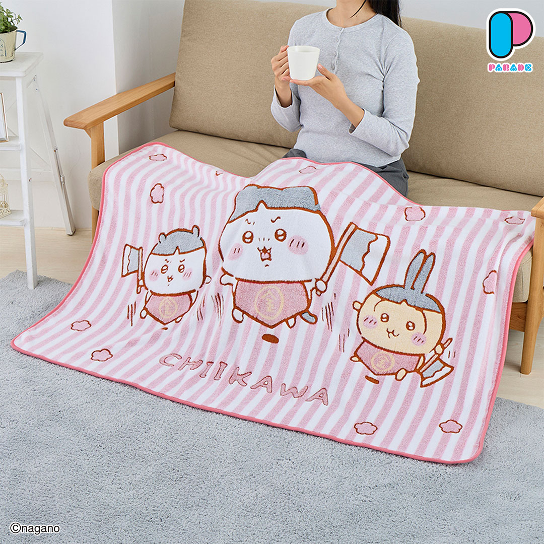 ちいかわ ふわふわBIGブランケットのプライズ画像