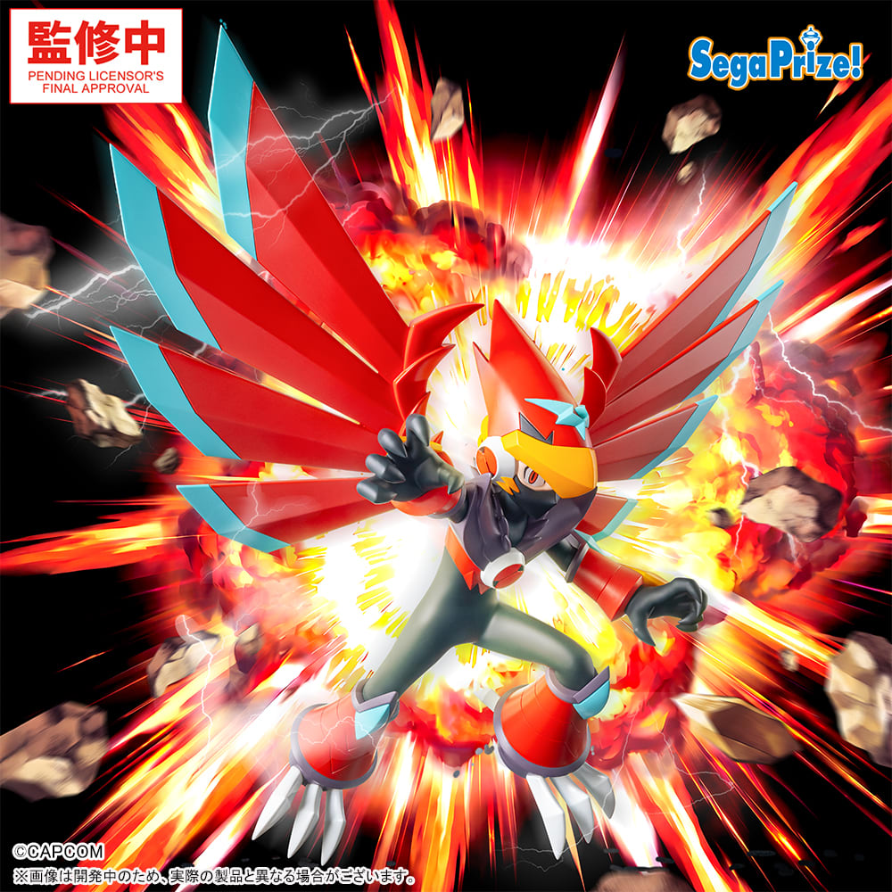 ロックマンエグゼ Luminasta ‐ロックマン‐ファルザービーストのプライズ画像