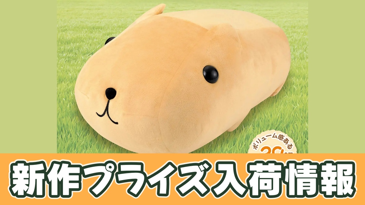 カピバラさん めちゃもふぐっとぬいぐるみ～おめめツヤツヤ～ン～のアイキャッチ画像