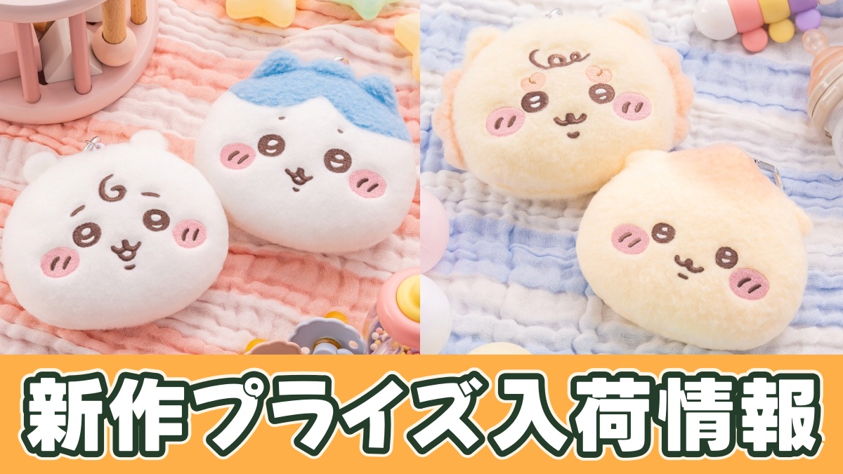 Chiikawa Baby ぬいぐるみパスケースポーチ①のプライズ画像