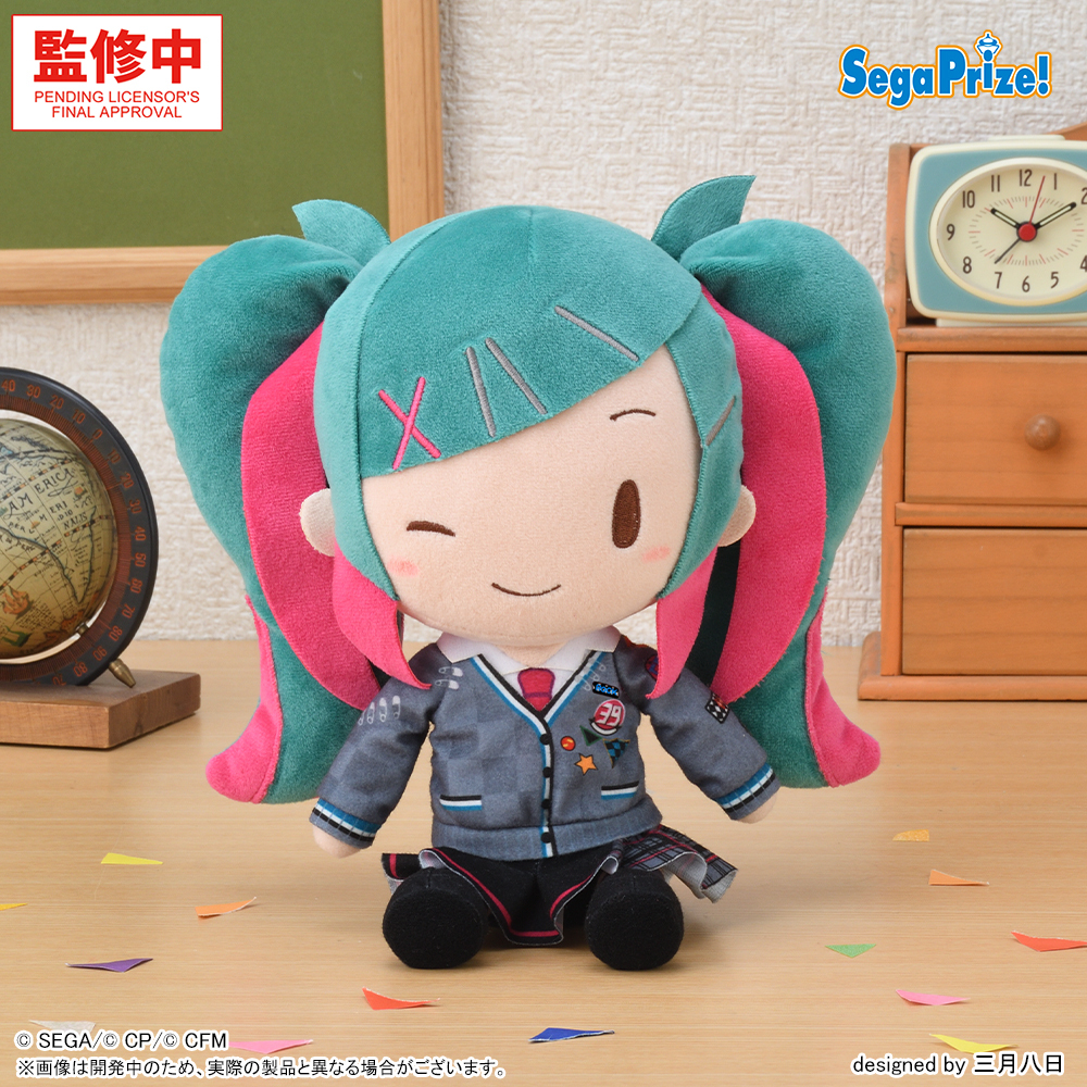 【プロセカ】教室の世界の初音ミク ふわぷちのプライズ画像