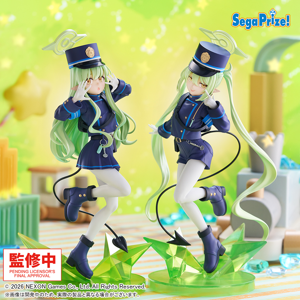 ブルアカ・ヒカリとノゾミのフィギュア