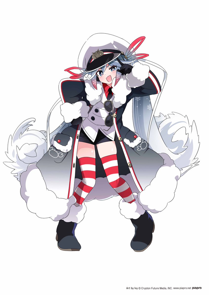雪ミク 2022ver.イラスト