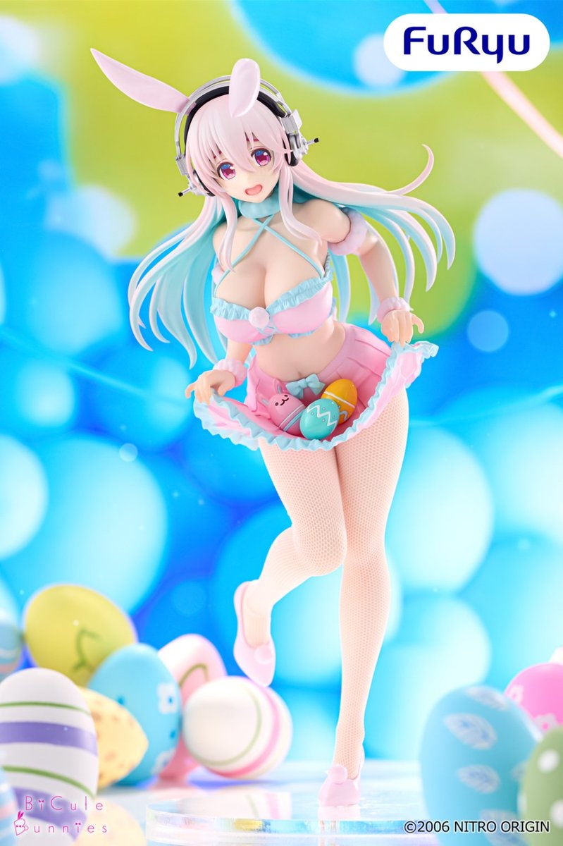 【すーぱーそに子】パステルイースター BiCute Bunniesフィギュア