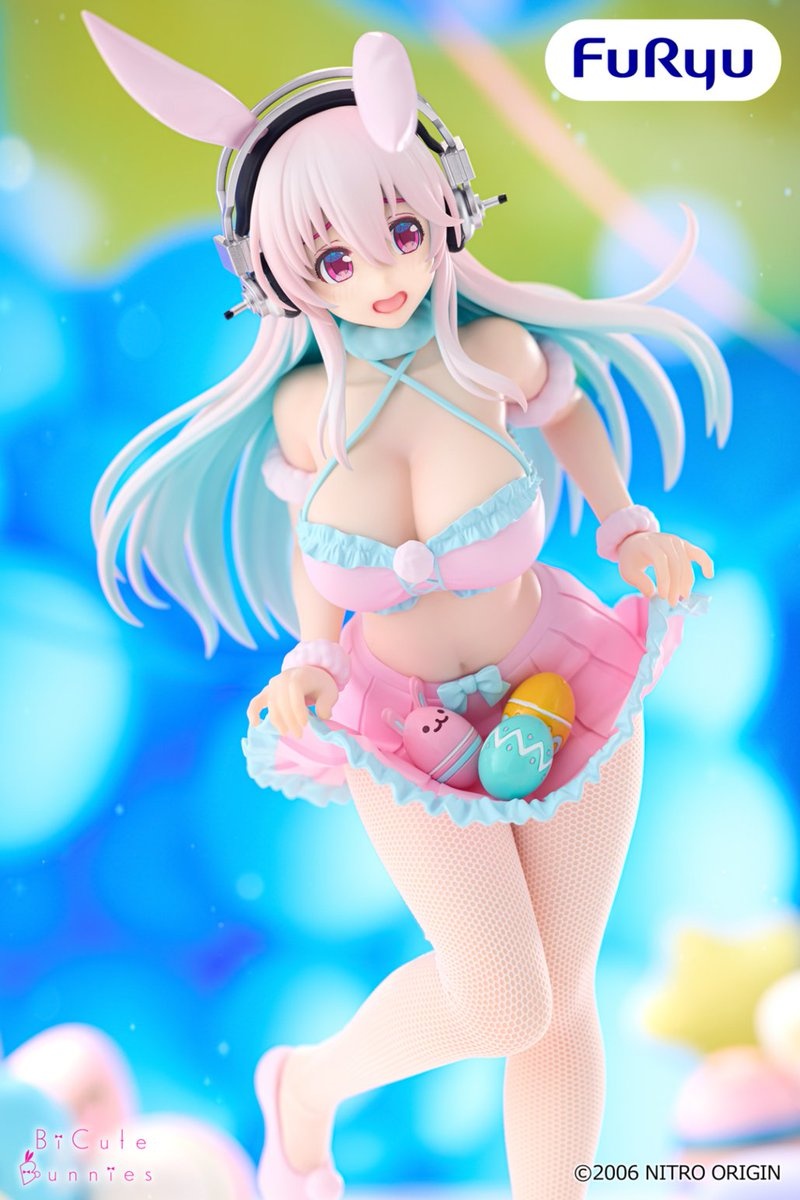 【すーぱーそに子】パステルイースター BiCute Bunniesフィギュア
