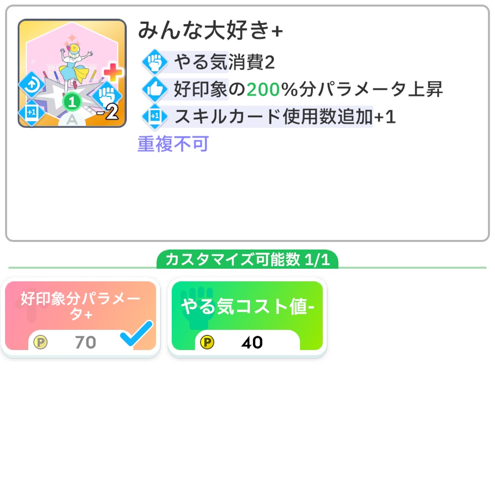 みんな大好きのメモリー