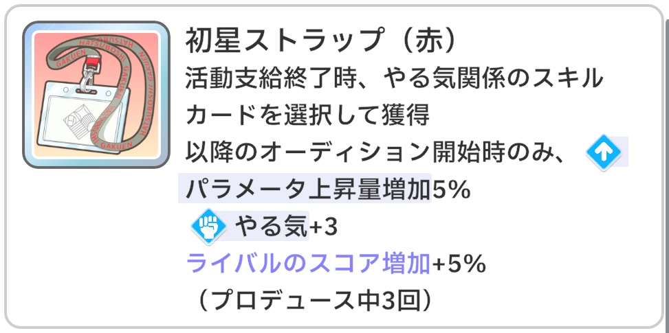 初星ストラップ