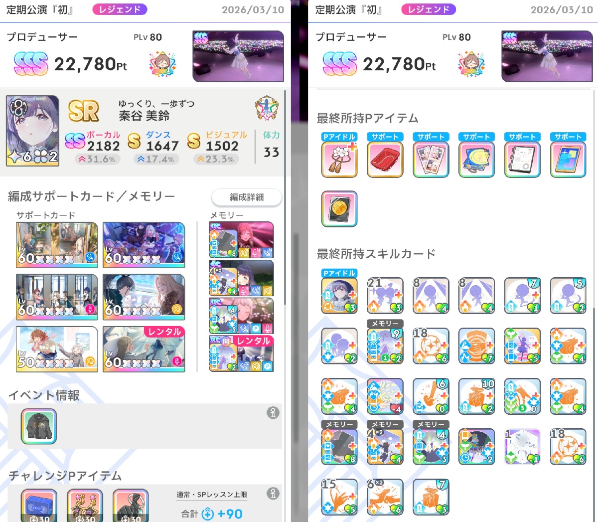 あさりゼミの強気編成