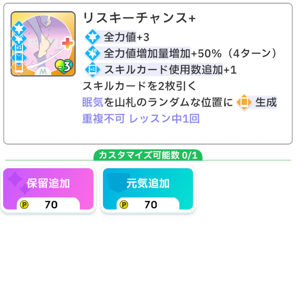 リスキーチャンスの効果