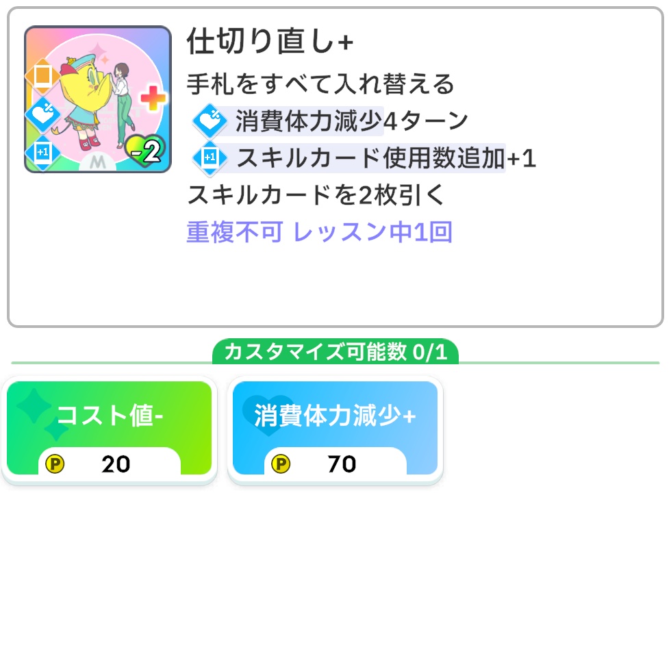仕切り直しの効果