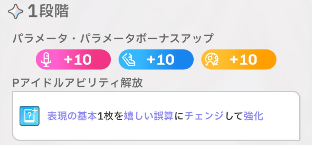 学マスのPアイドルアビリティ画像