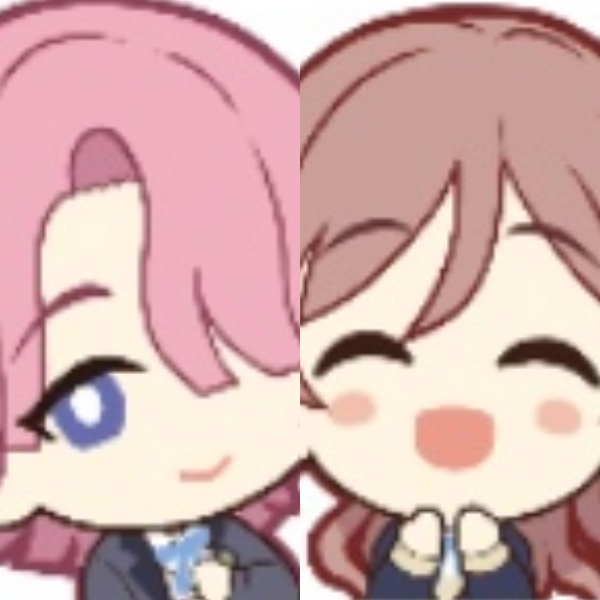 莉波と麻央のアイコン