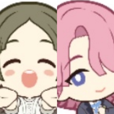 千奈と麻央のアイコン