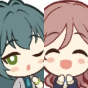 手毬と莉波のアイコン