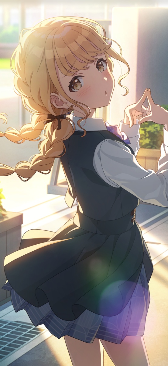 【自己肯定感爆上げ↑↑しゅきしゅきソング】藤田ことねのイラスト