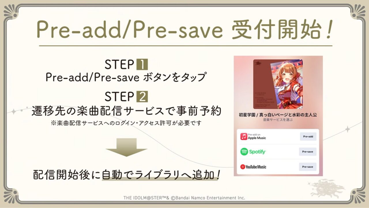 真っ白いページと水彩の主人公