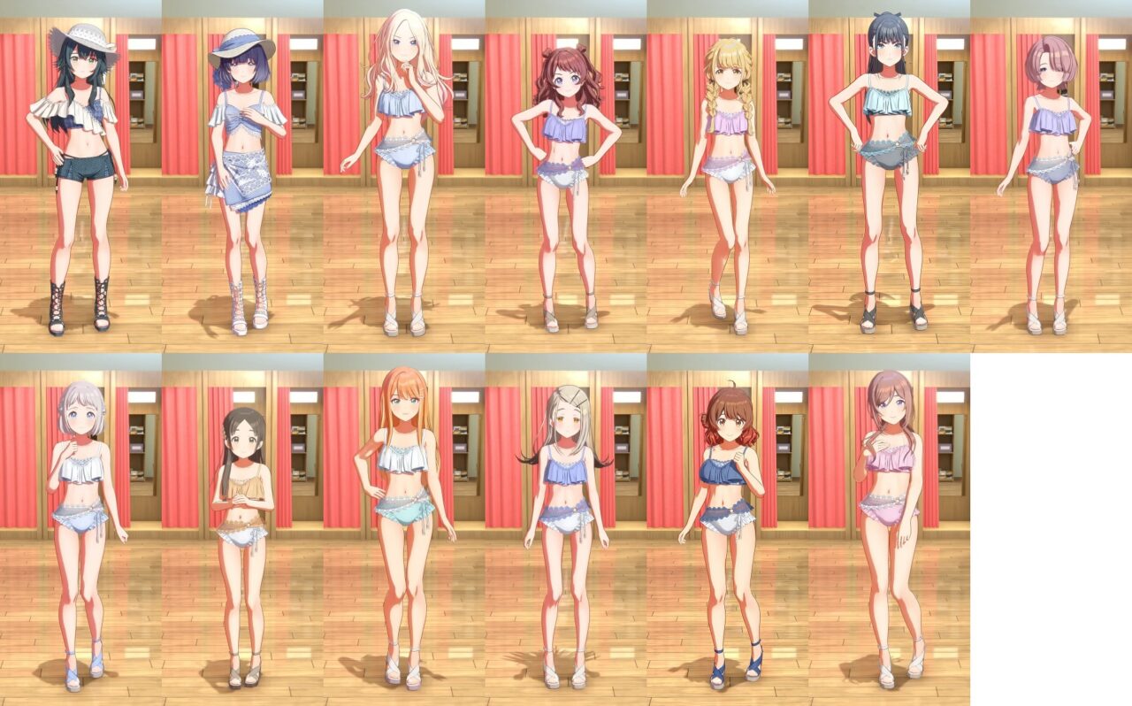 ねえ、言っちゃうよ。水着