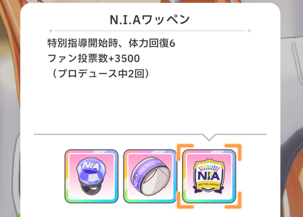 NIAワッペンの取得