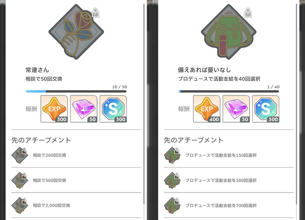 アチーブメント