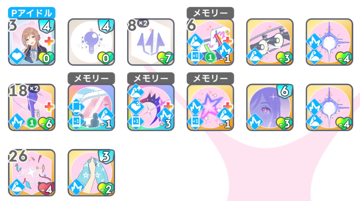 圧縮編成例