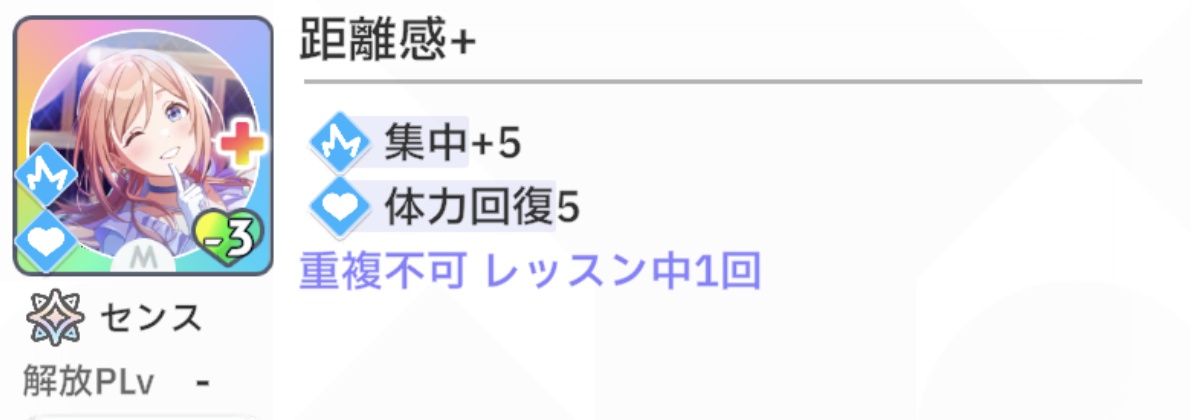 SSR莉波の固有スキル